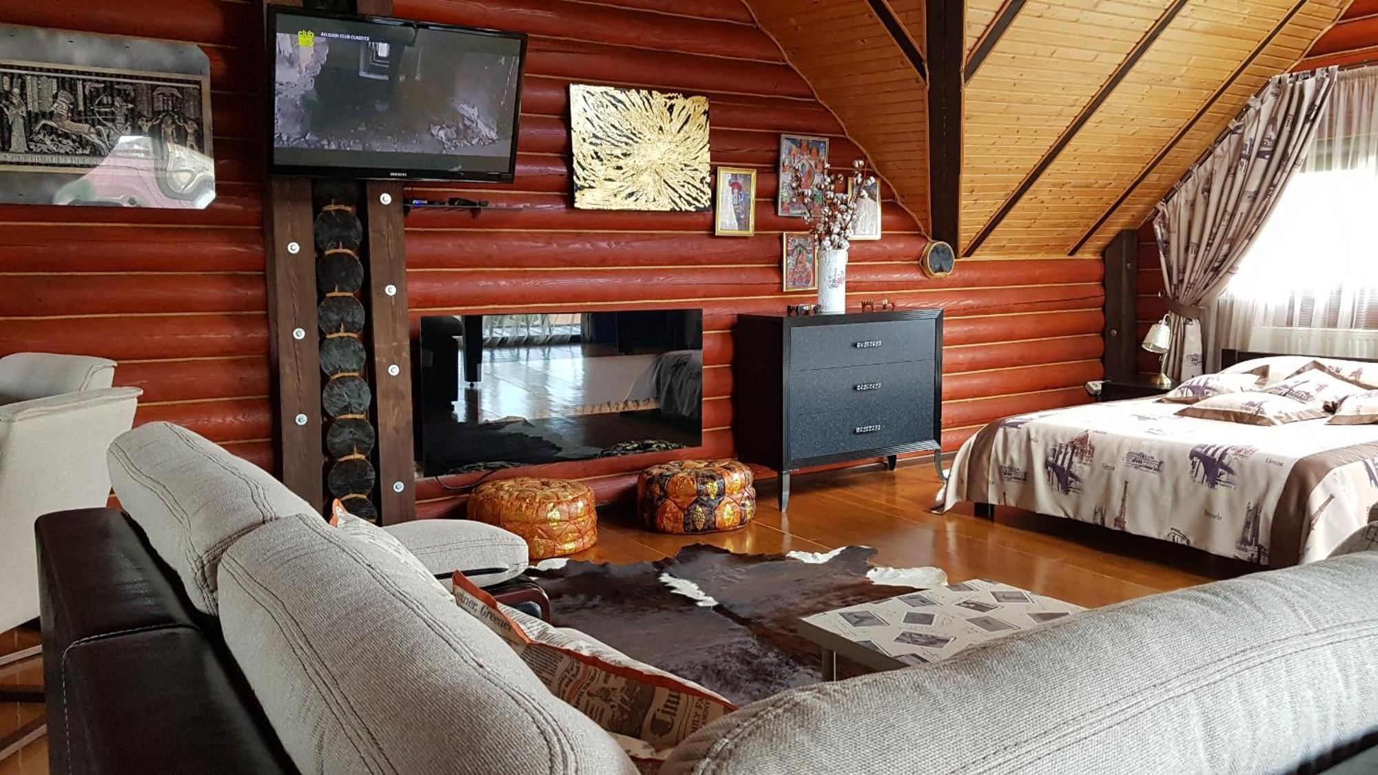 Luxury Apartments With Pool And Sauna In The Villa تشيرنيفتسي الغرفة الصورة